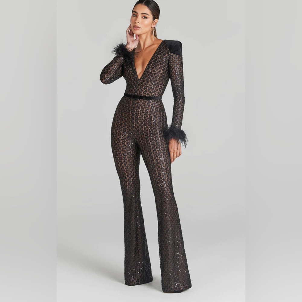 nadine merabi jumpsuit — NWT size S/M